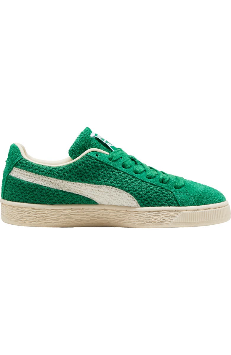 PUMA Suede Crochet Sneaker, Alternate, color, Archive Green/ Puma White