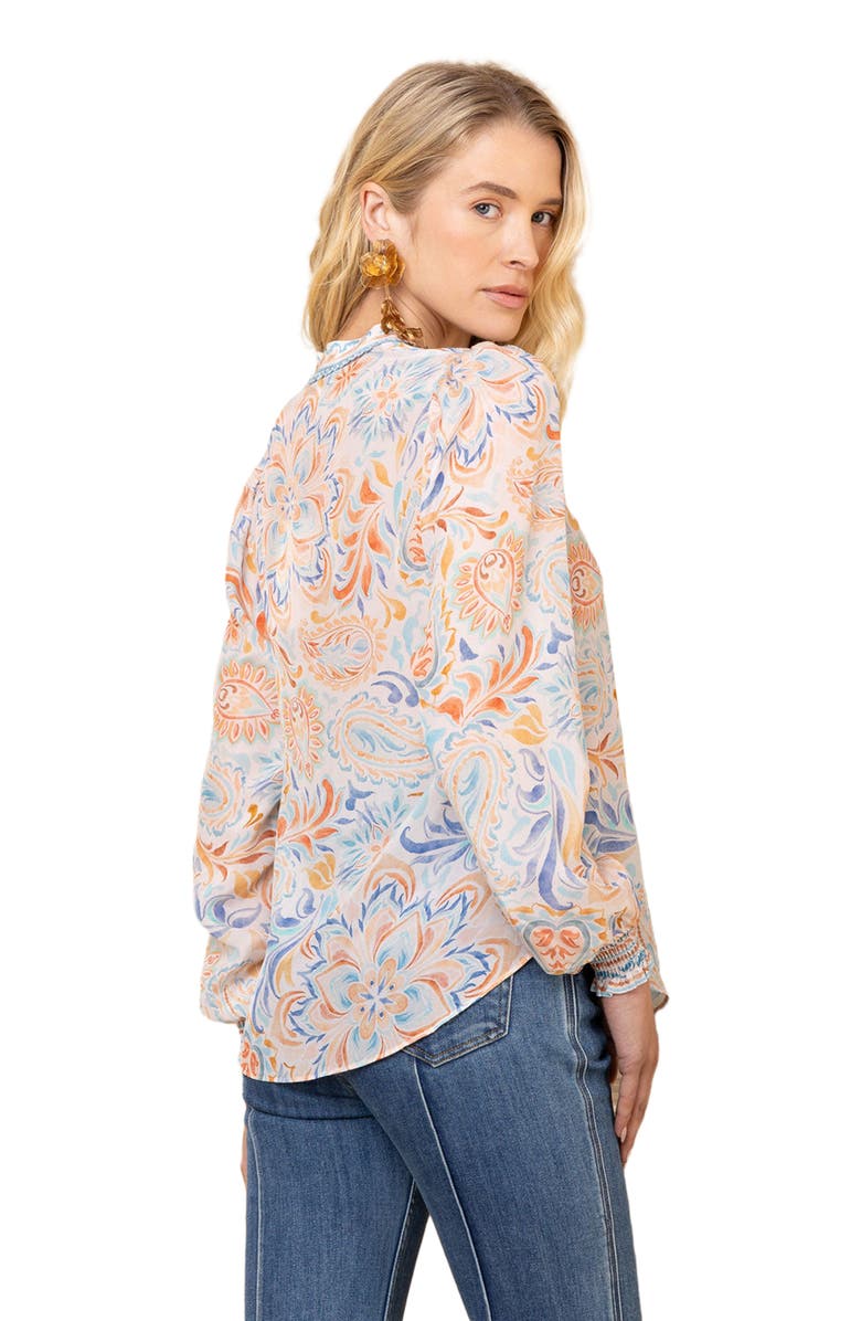 Hale Bob Adrianna Silk Top, Alternate, color, 