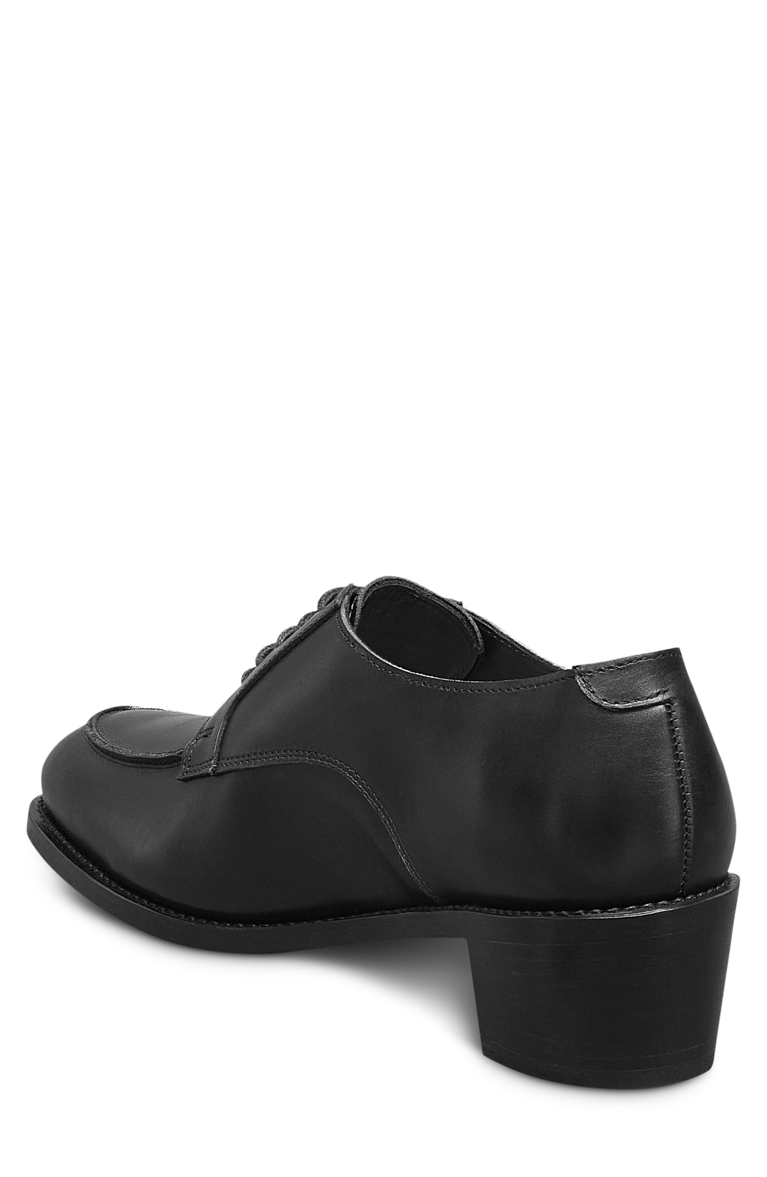 Jalisco Leather Derby, Alternate, color, BLACK