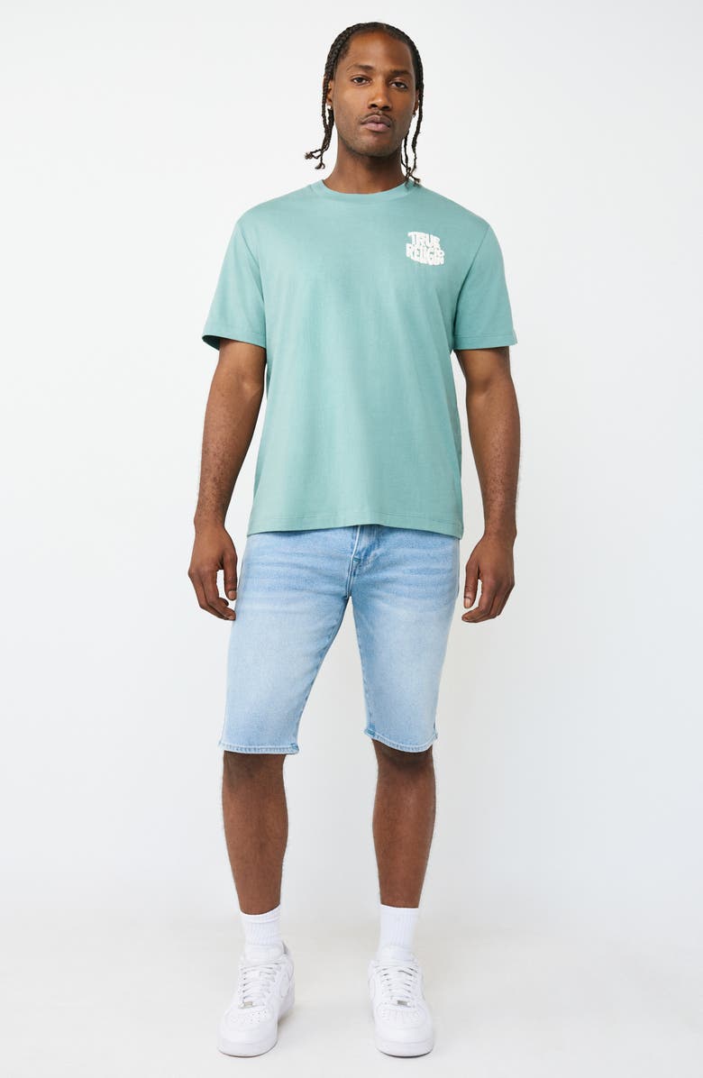 True Religion Rocco Denim Shorts, Alternate, color, 