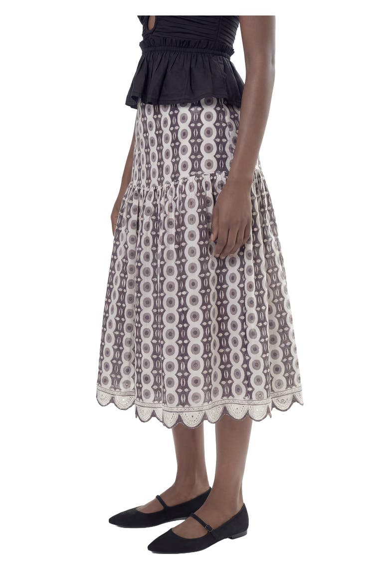 Riya Skirt, Alternate, color, CIRCLE PRINT