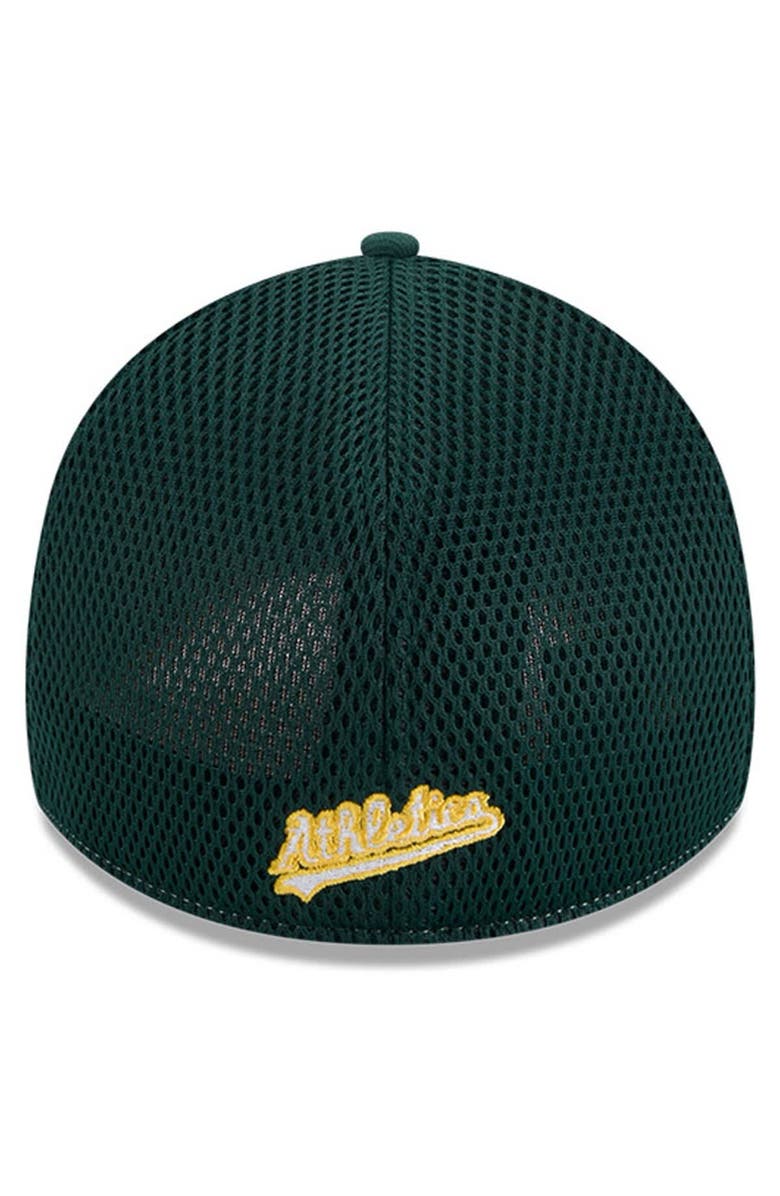 New Era Men's New Era  Gold/Dark Green Athletics 2025 Spring Training 39THIRTY Flex Hat, Alternate, color, 