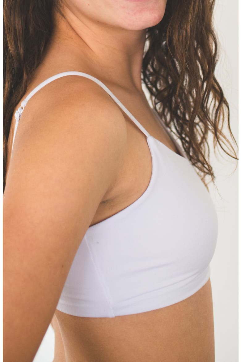 Bleum Seamless Reversible Bralette, Alternate, color, White