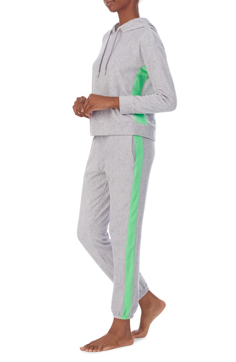 Refinery29 Contrast Stripe Pajama Set, Alternate, color, 