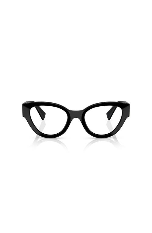 Miu Miu 52mm Phantos Optical Glasses In Black