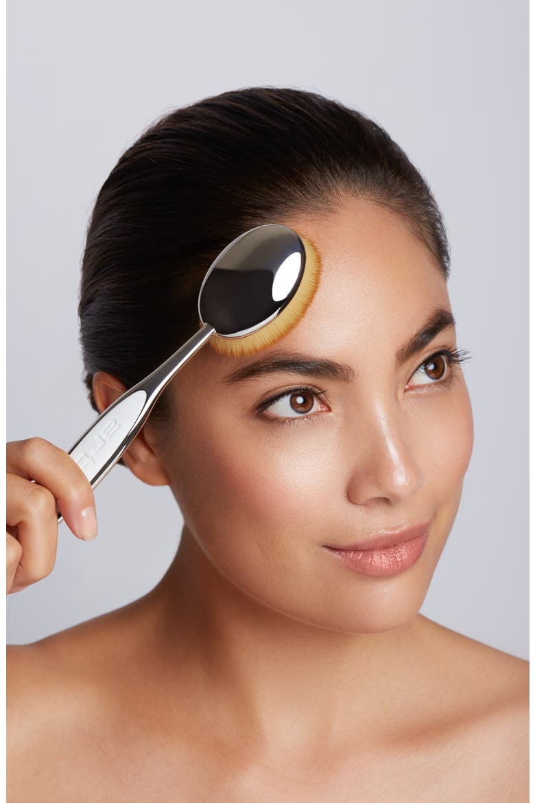 Elite Oval 8 Brush, Alternate, color, SMOKE