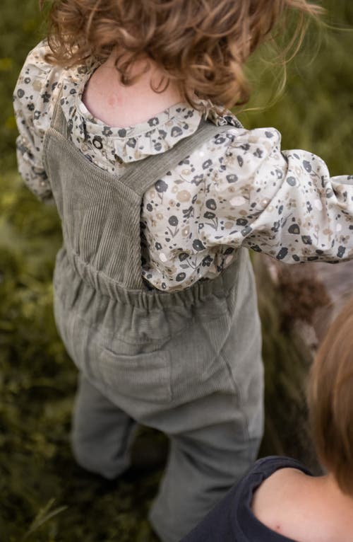 Pehr Organic Cotton Corduroy Overalls In Brown