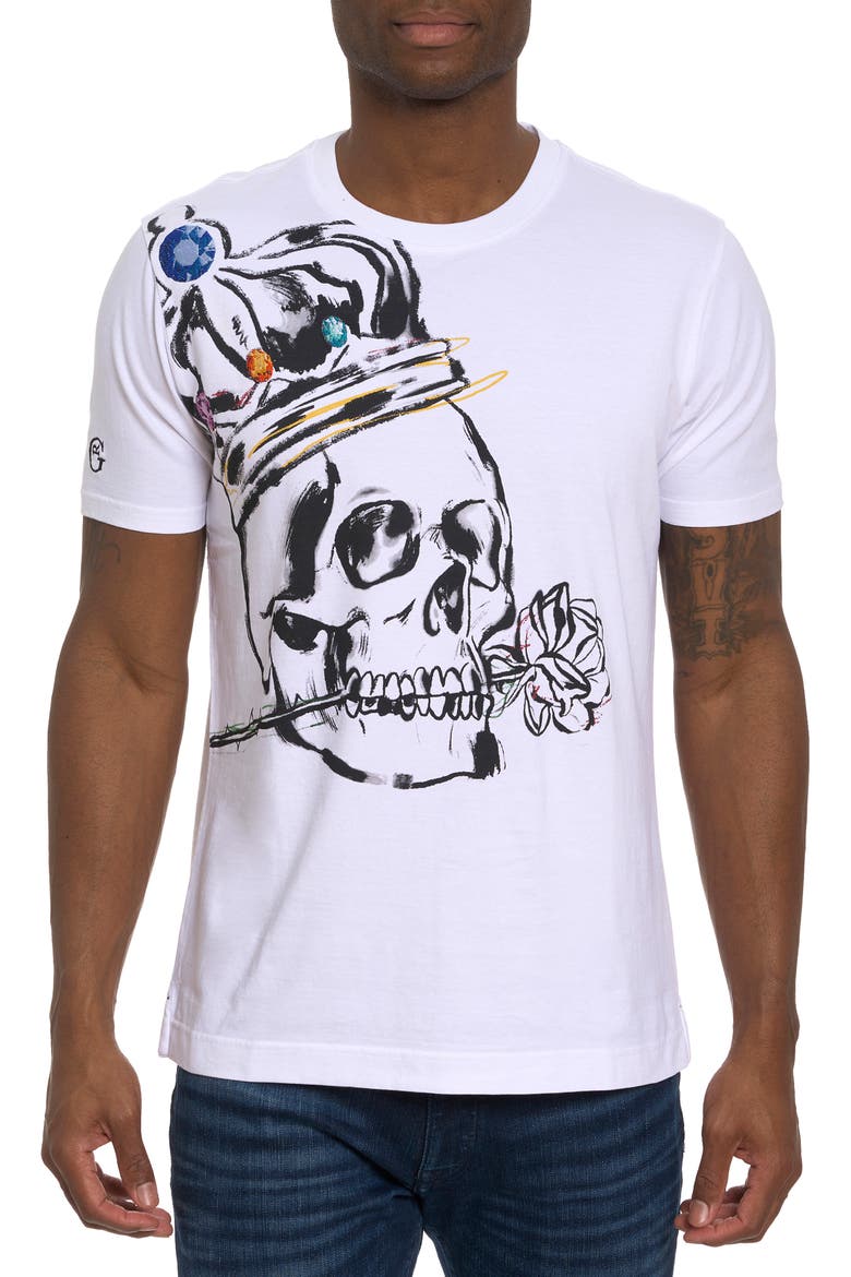 Crown Royal Graphic T-Shirt, Main, color, WHITE