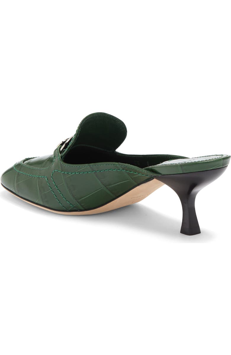 FERRAGAMO Elodye Logo Croc Embossed Mule, Alternate, color,