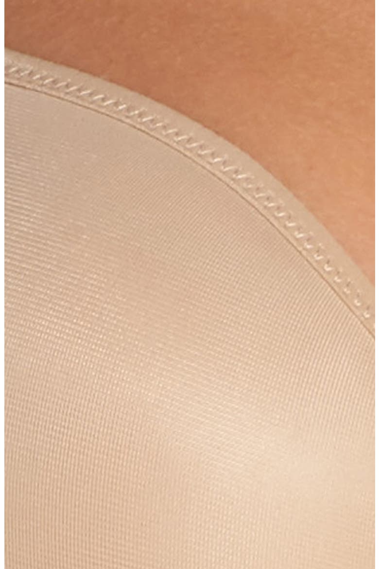 Seamless Underwire Balconette Bra, Alternate, color, NUDE