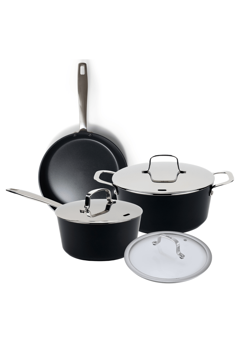 Maestro Non-Toxic Ceramic Non-Stick Cookware Set, Main, color, 6-Piece Set