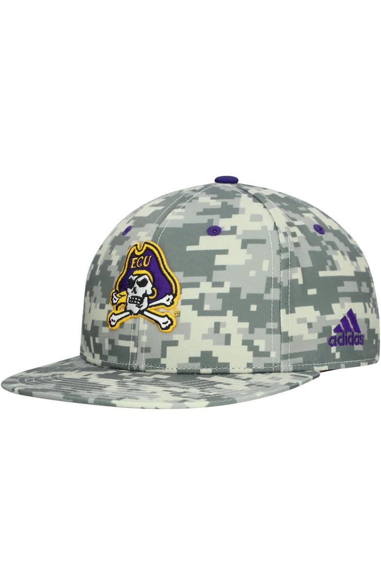 adidas Men's adidas Camo ECU Pirates On Field Fitted Hat, Main, color, Camo