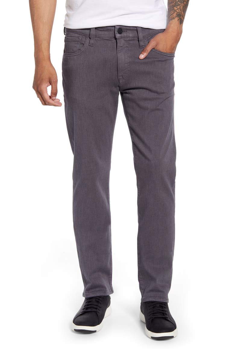 Courage Straight Leg Jeans, Main, color, GREY DIAGONAL