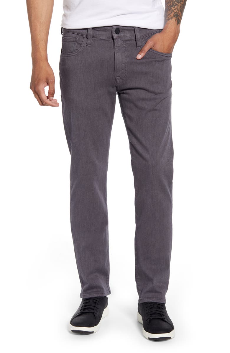 34 Heritage Courage Straight Leg Jeans, Main, color, Grey Diagonal