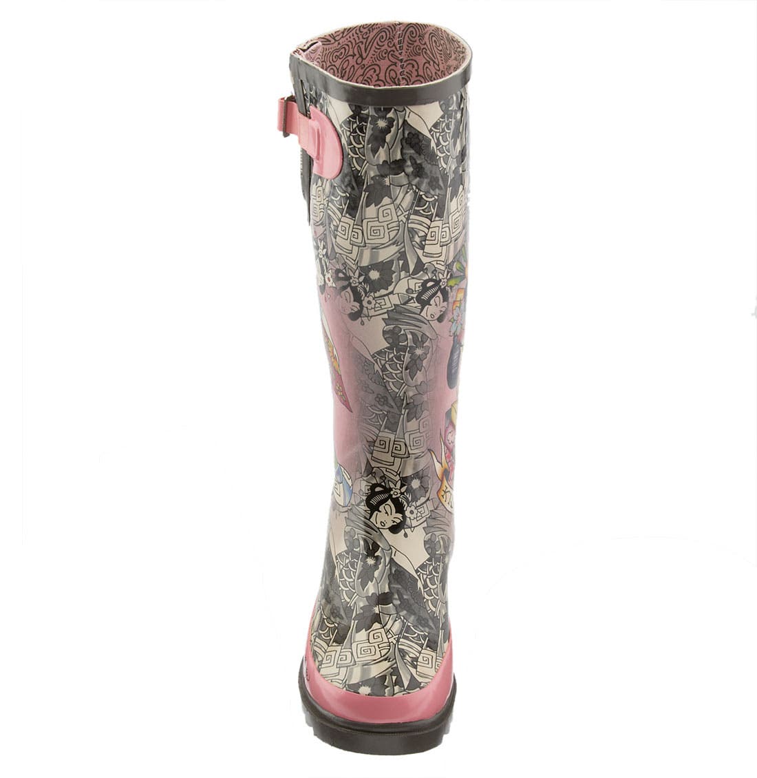 Ed Hardy 'Raine' Rain Boot, Alternate, color, 
