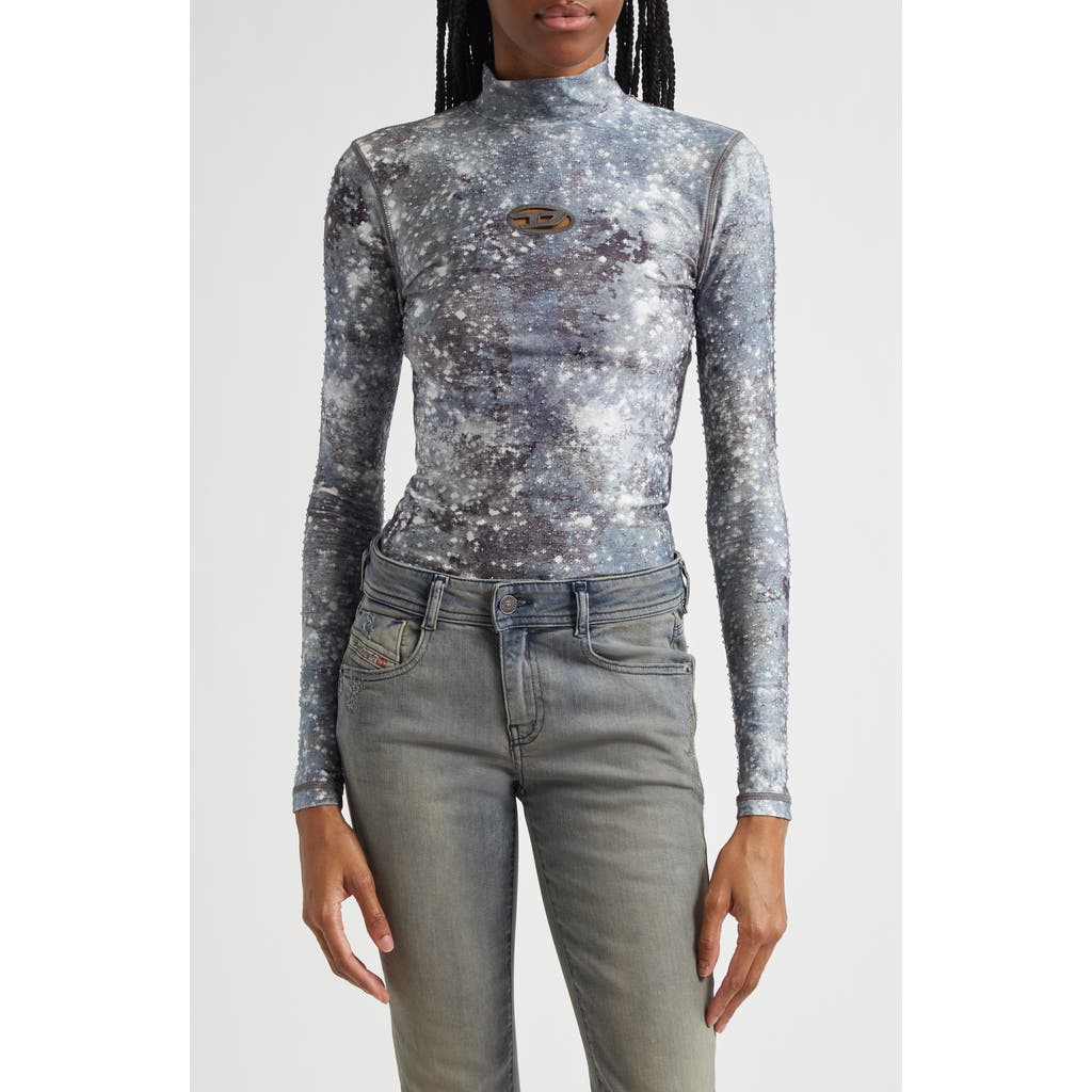 Diesel Nylon Blend Cozy Sweater