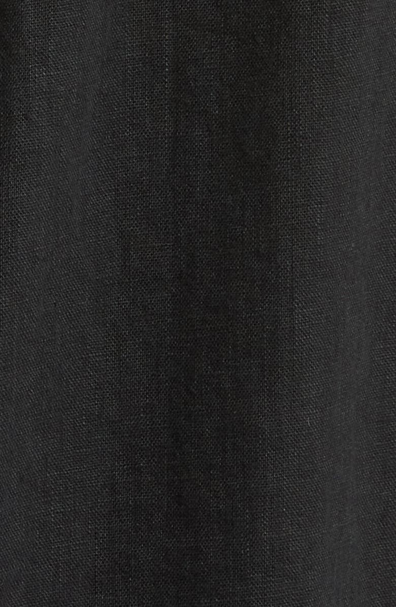 Desmond & Dempsey Long Sleeve Linen Pajamas, Alternate, color,