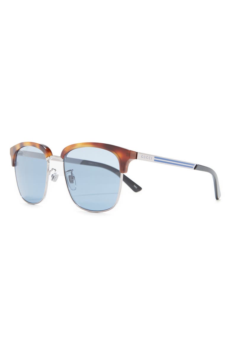 Gucci 55mm Square Sunglasses, Alternate, color,