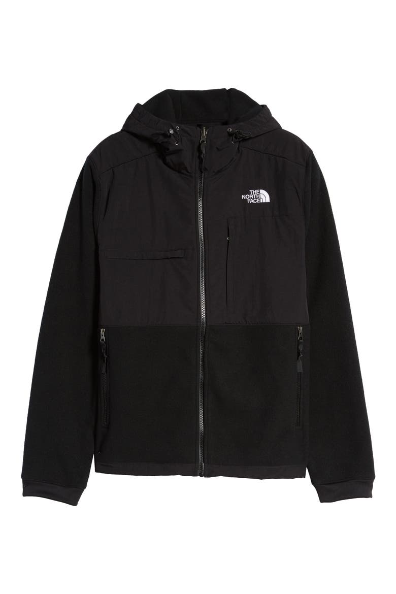 Denali 2 Hooded Jacket, Alternate, color, TNF BLACK 4
