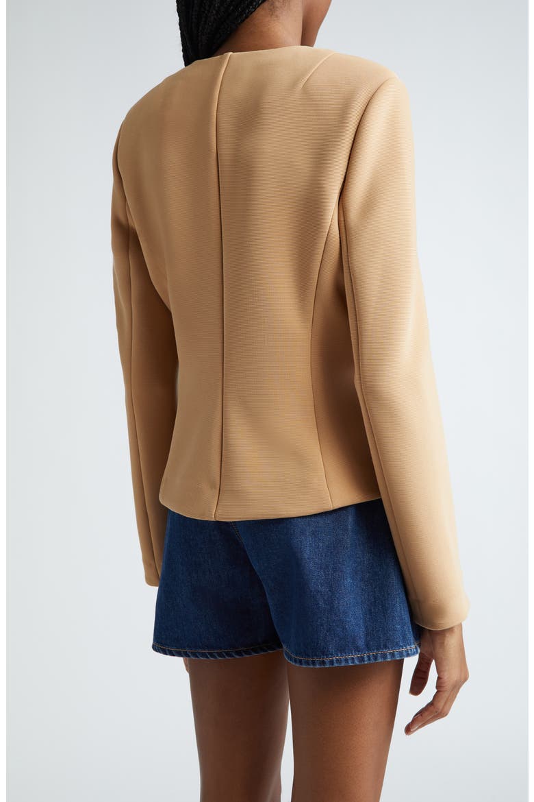 Kensington Knit Jacket, Alternate, color, LATTE