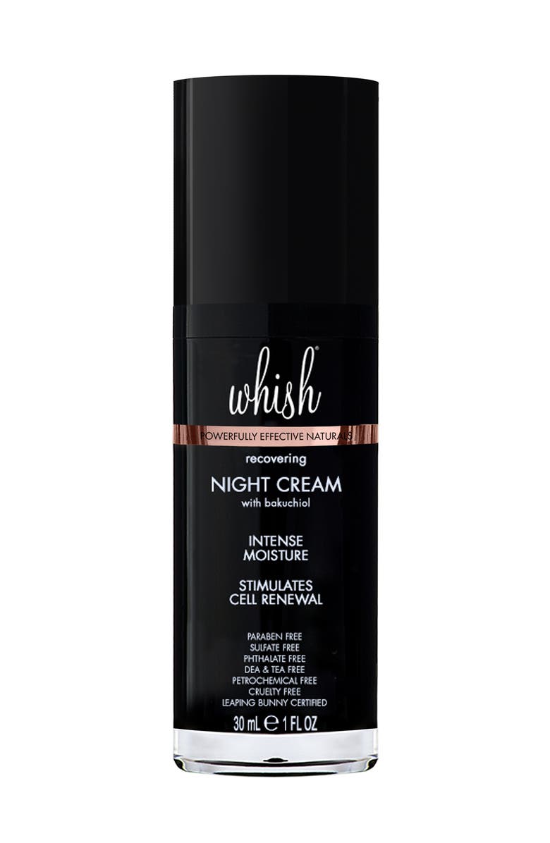 Whish Beauty Recovering Night Cream with Bakuchiol, Main, color,