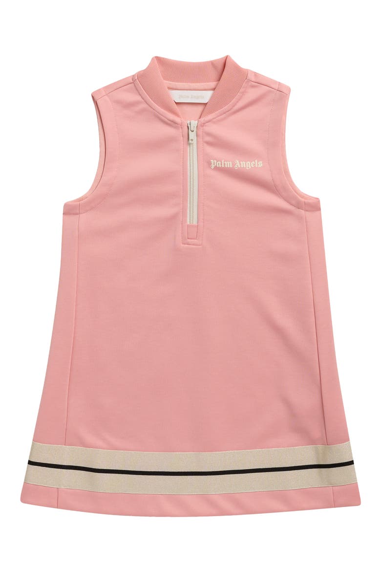 Kids' Track Dress, Main, color, PINK OFF WHITE