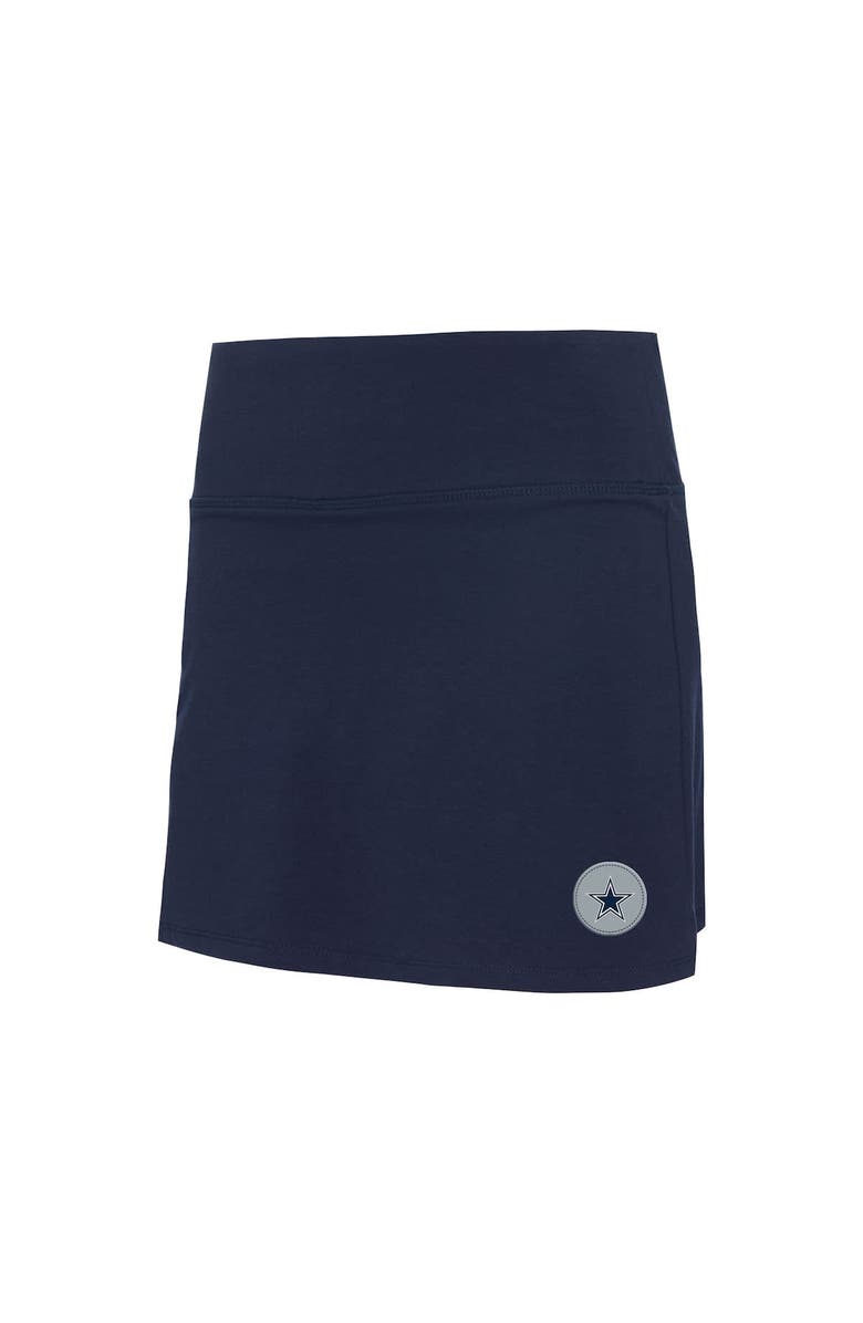 CONCEPTS SPORT Women's Concepts Sport Navy Dallas Cowboys Plus Size Sport Skort, Alternate, color, Navy