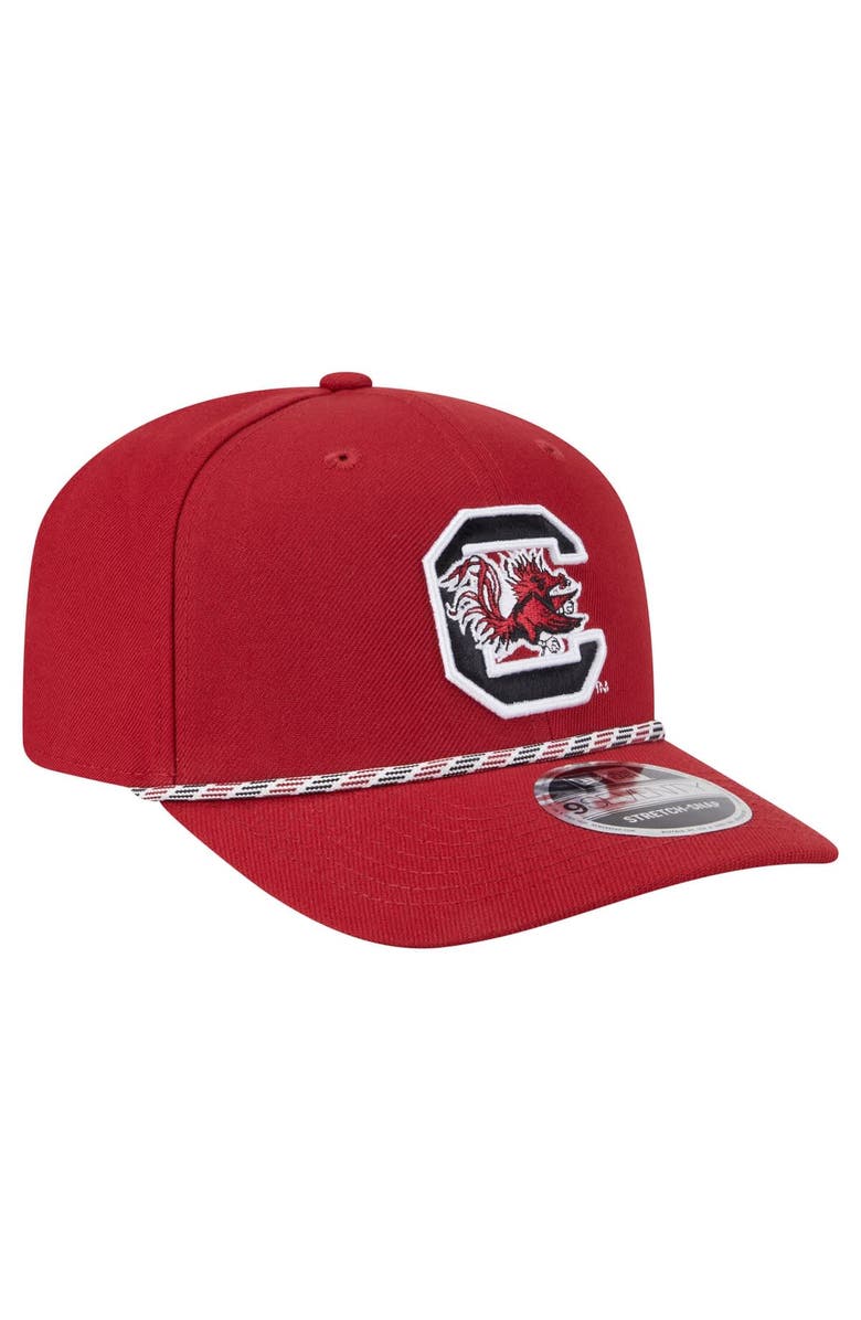 New Era Men's New Era Garnet South Carolina Gamecocks Game Day Multi-Rope 9SEVENTY Stretch-Snap Hat, Alternate, color, Garnet
