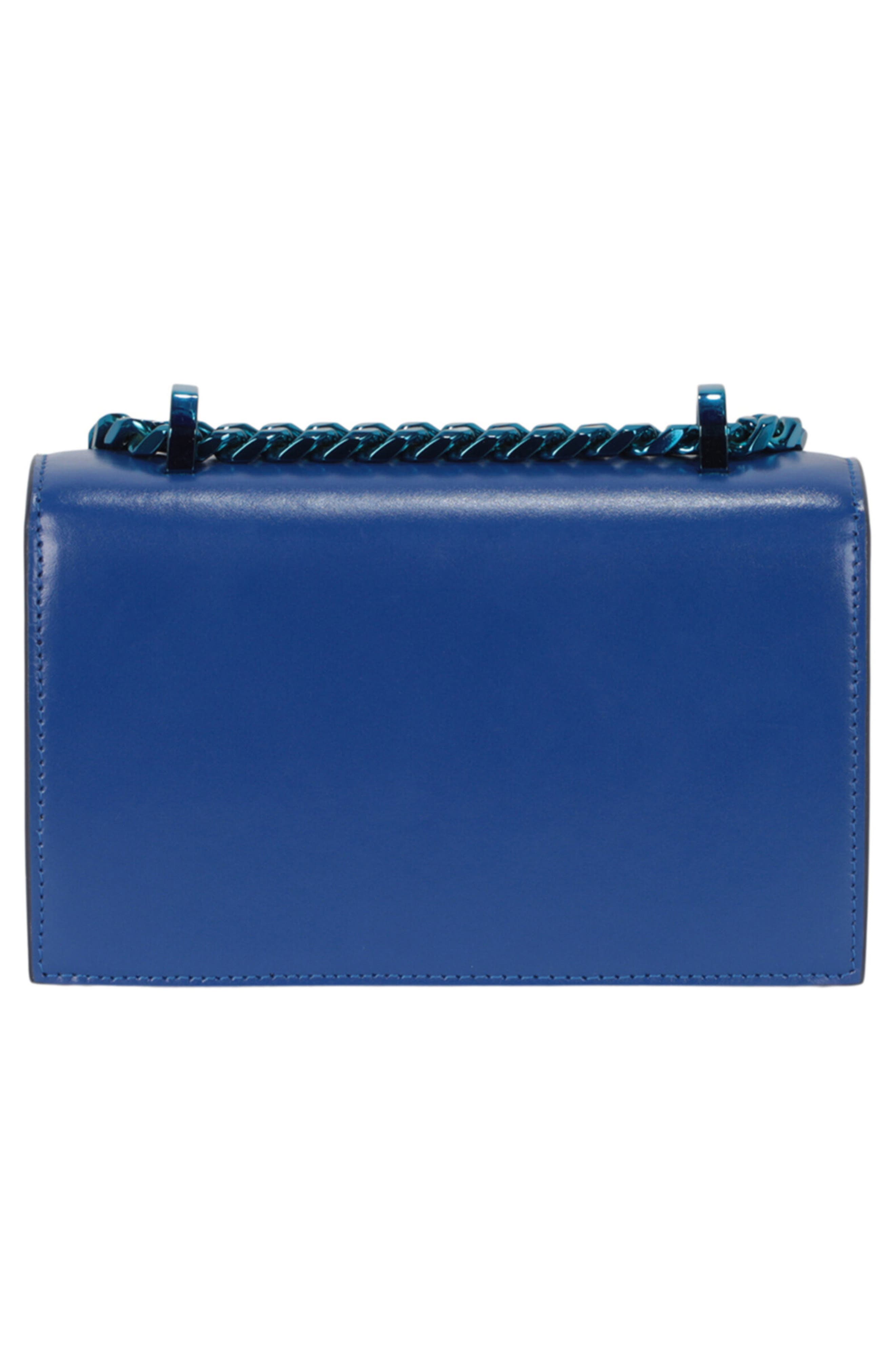 Alexander McQueen Puma Mini Jeweled Crossbody Bag, Alternate, color, 