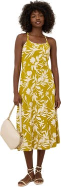 Pact Organic Cotton Fit & Flare Midi Dress