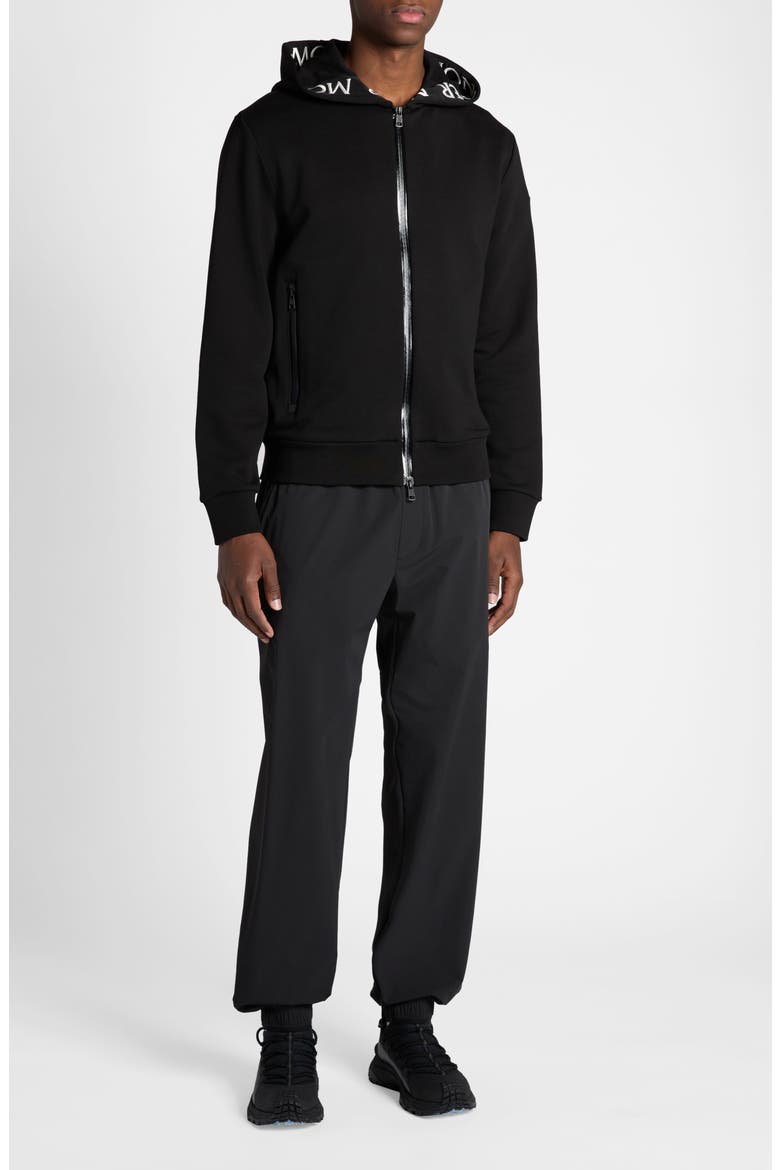 【のんたん】MONCLER　QR鑑定　MAGLIA 　ジップアップパーカー Maglia Logo Embroidered Zip Front Hoodie (Men) | Nordstrom