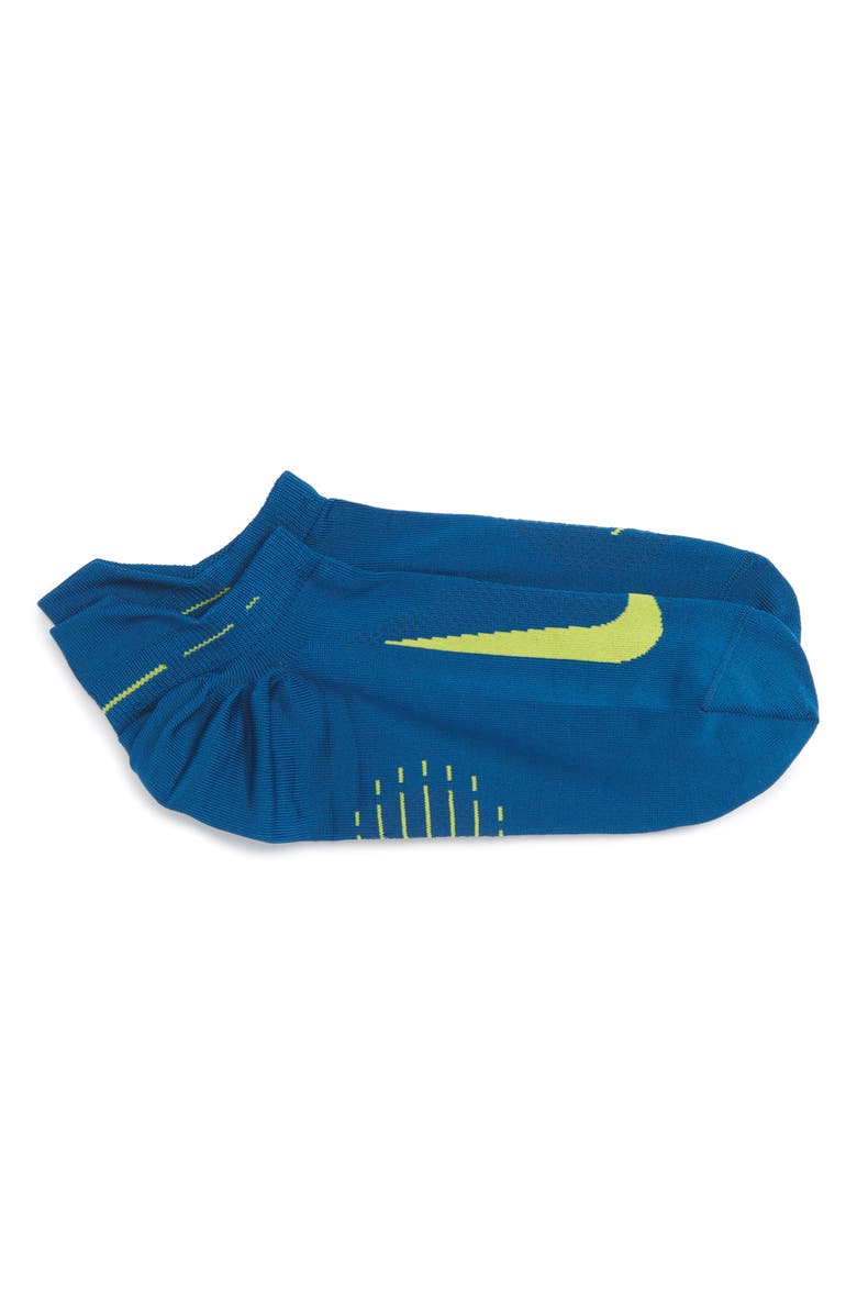 Nike 'Elite' Lightweight No-Show Tab Running Socks, Main, color, 