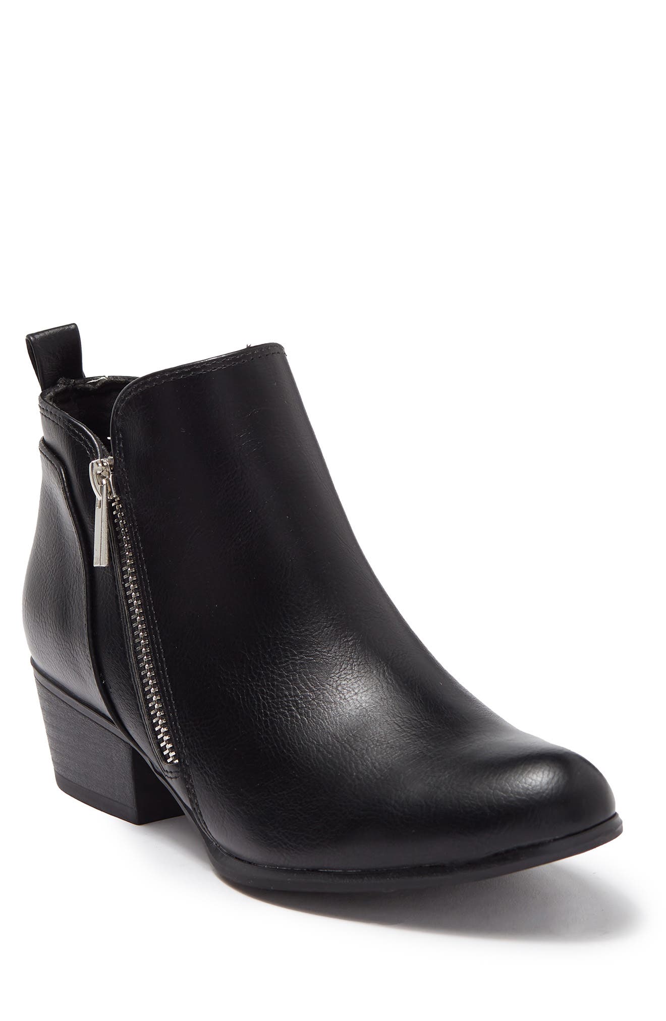 Timber Block Heel Ankle Bootie