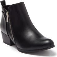 Esprit Timber Block Heel Ankle Bootie