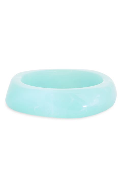 Chunky Resin Bangle Bracelet