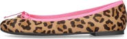 Pretty Ballerinas Round Toe Leopard Ballet Flat