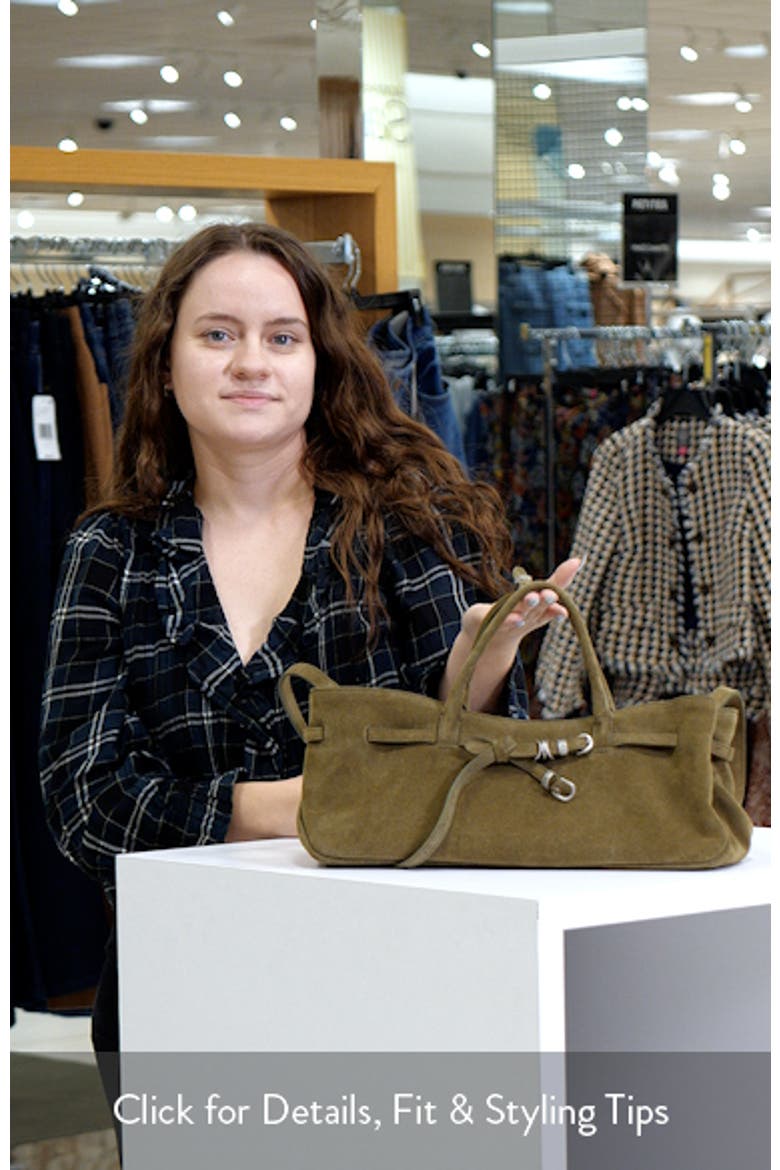 Grandma Used Suede Shoulder Bag video