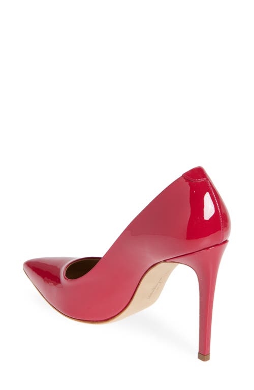 Ferragamo Pointed Toe Pump In Red