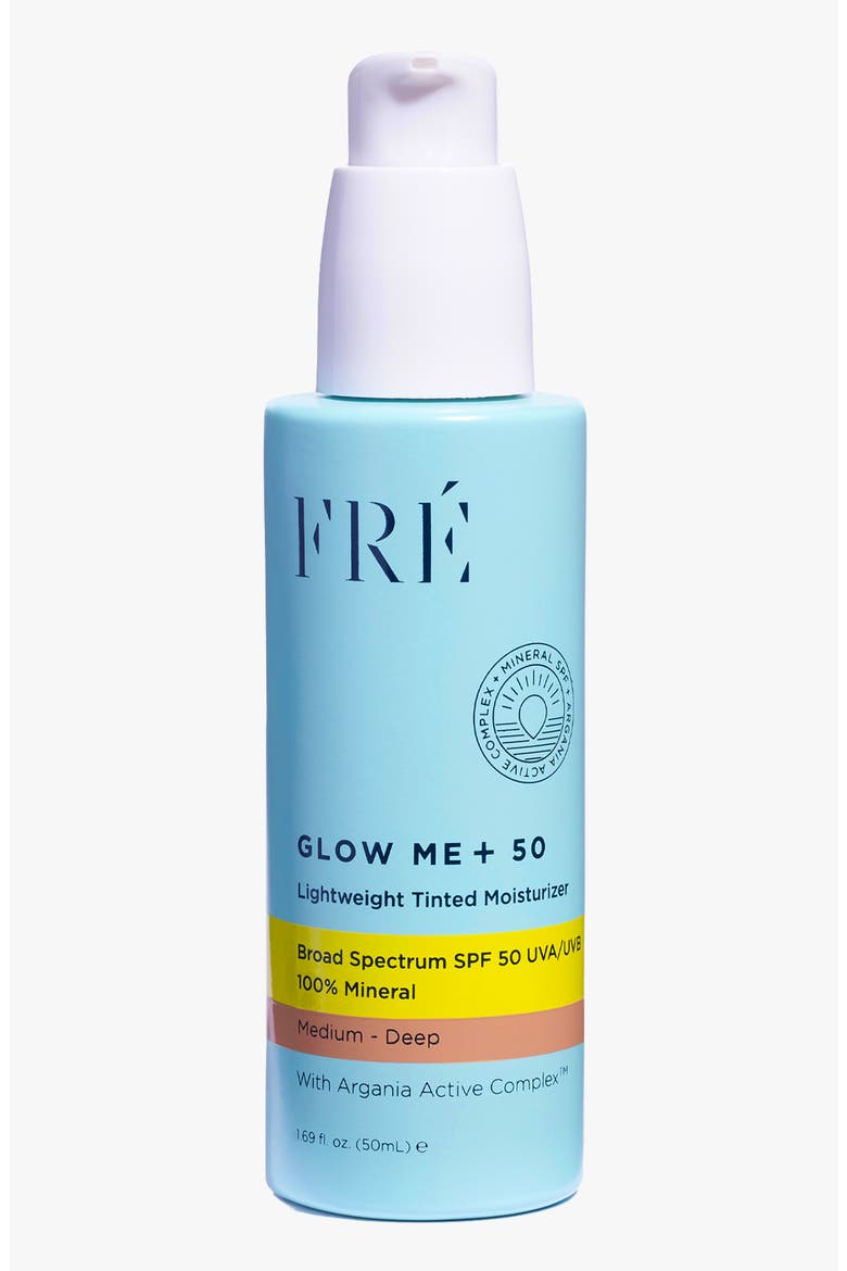 GLOW ME + Tinted Mineral SPF 50, Main, color, Medium - Deep Brown