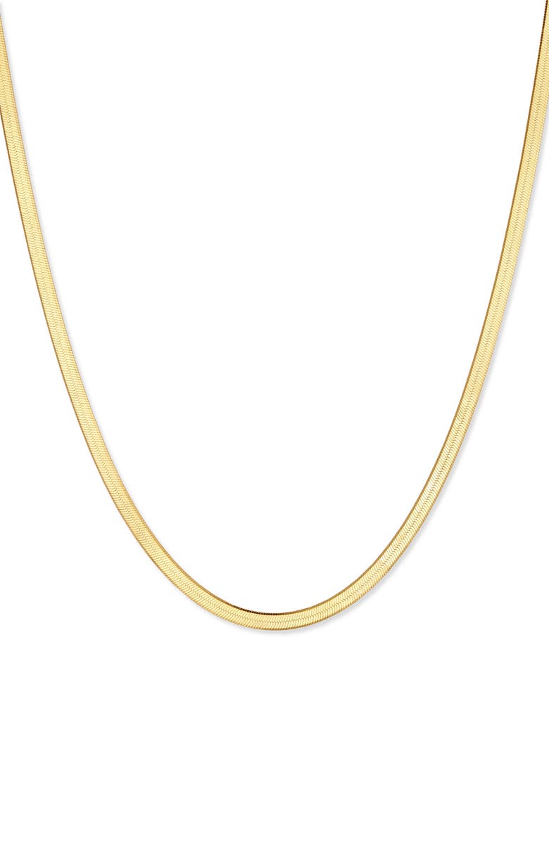 Brook and York Men's 14K Gold Plated Sterling Silver Chain, Main, color, Gold