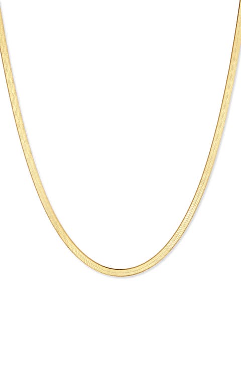 Men's 14K Gold Plated Sterling Silver Chain