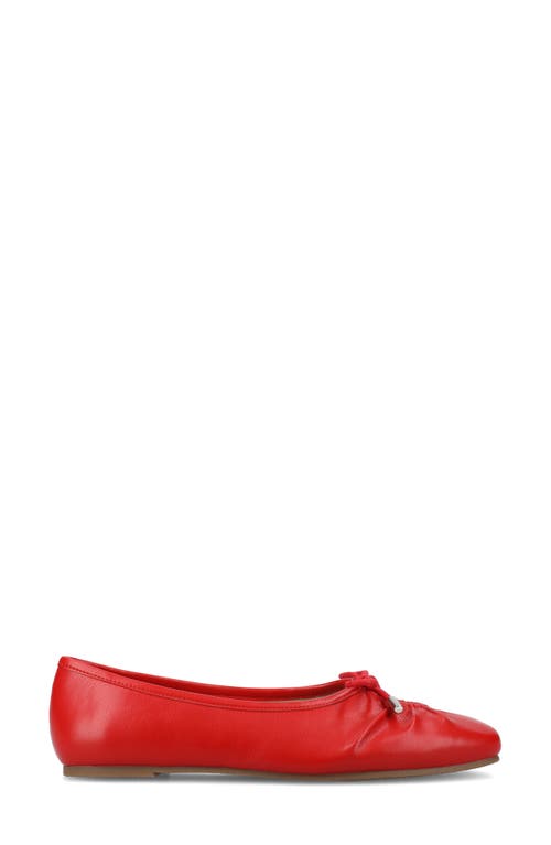 JOURNEE COLLECTION JOURNEE COLLECTION CALLEE KEYHOLE SQUARE TOE FLAT