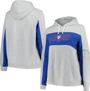 PROFILE Women's Profile Heather Gray New York Mets Plus Size Pullover Jersey Hoodie
