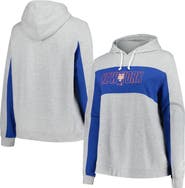 PROFILE Women's Profile Heather Gray New York Mets Plus Size Pullover Jersey Hoodie