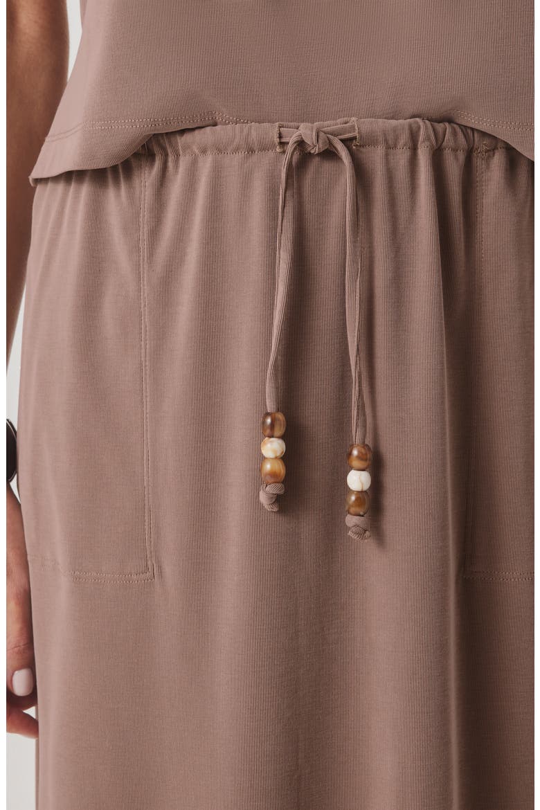 Sasha Sandwash Maxi Skirt, Alternate, color, WICKER BEIGE