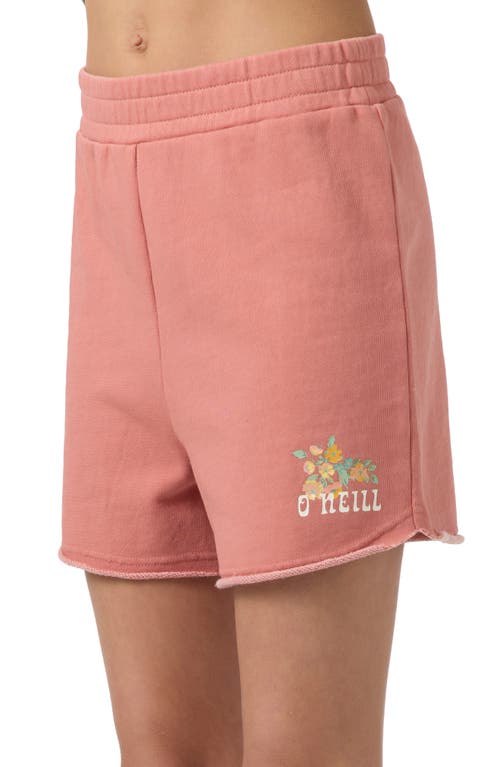 O'neill Tori French Terry Shorts In Brown