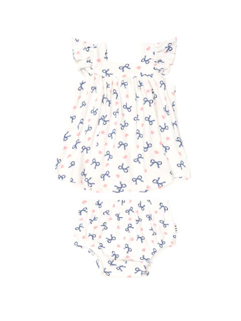 Hearts And Bows 2Pc Top And Bloomer Set (Baby)