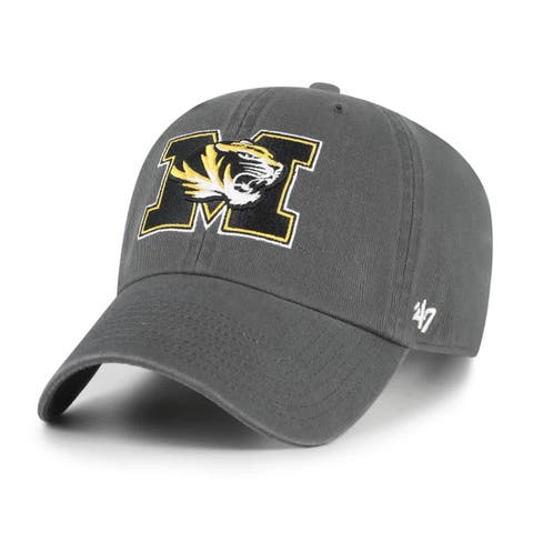 Men's '47 Charcoal Missouri Tigers Clean Up Adjustable Hat