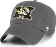 '47 Men's '47 Charcoal Missouri Tigers Clean Up Adjustable Hat