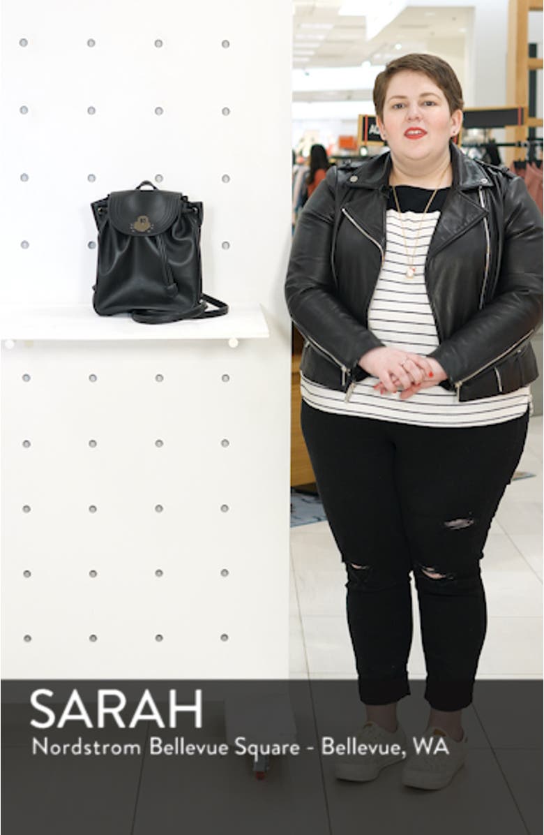 Cavalcade Leather Backpack, sales video thumbnail